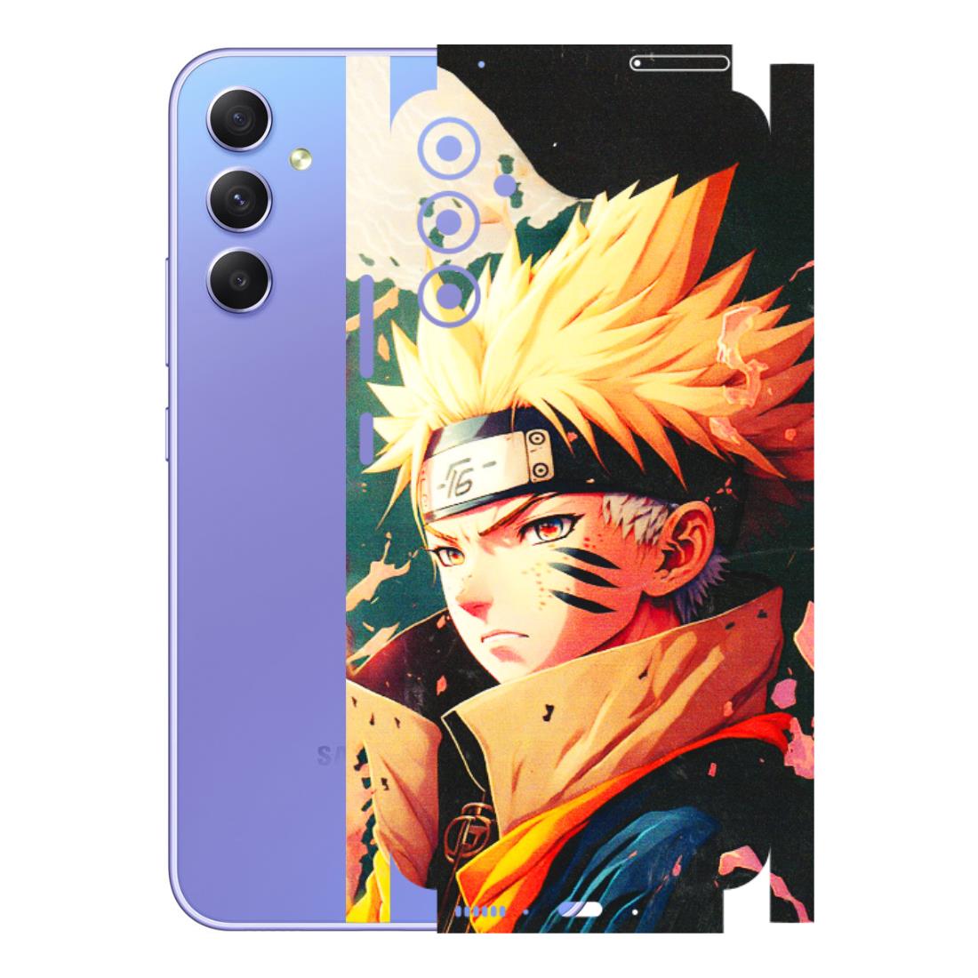 Samsung A/S Series Phone Skins (All Models) - New Naruto - 3D Embossed Finish (L-148) Samsung Galaxy A34 (5G)