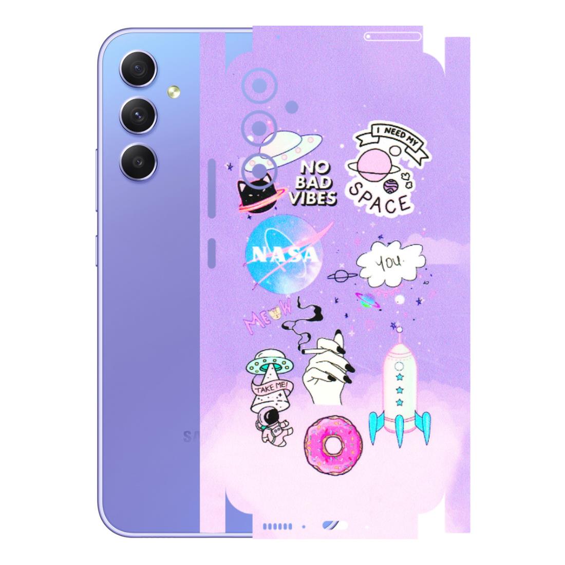 Samsung A/S Series Phone Skins (All Models) - I Need My Nasa Skin - 3D Embossed Finish (L-149) Samsung Galaxy A34 (5G)