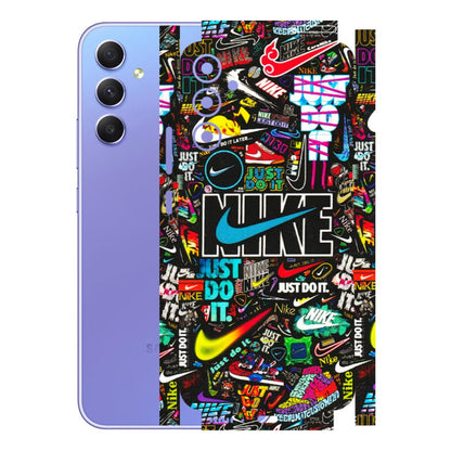 Samsung A/S Series Phone Skins (All Models) - Just Do It Doodles - 3D Embossed Finish (L-166) Samsung Galaxy A34 (5G)