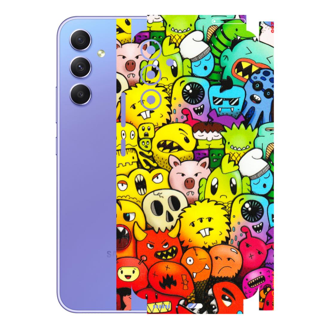 Samsung A/S Series Phone Skins (All Models) - Angry Funkies - 3D Embossed Finish (L-169) Samsung Galaxy A34 (5G)