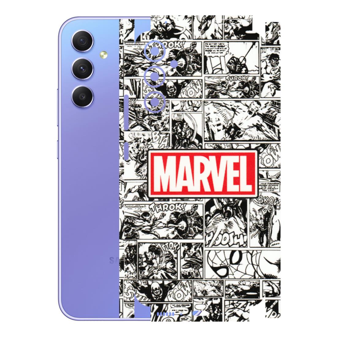Samsung A/S Series Phone Skins (All Models) - Marvel Comic - 3D Embossed Finish (L-171) Samsung Galaxy A34 (5G)