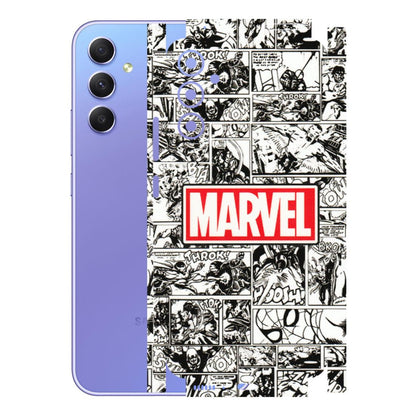 Samsung A/S Series Phone Skins (All Models) - Marvel Comic - 3D Embossed Finish (L-171) Samsung Galaxy A34 (5G)