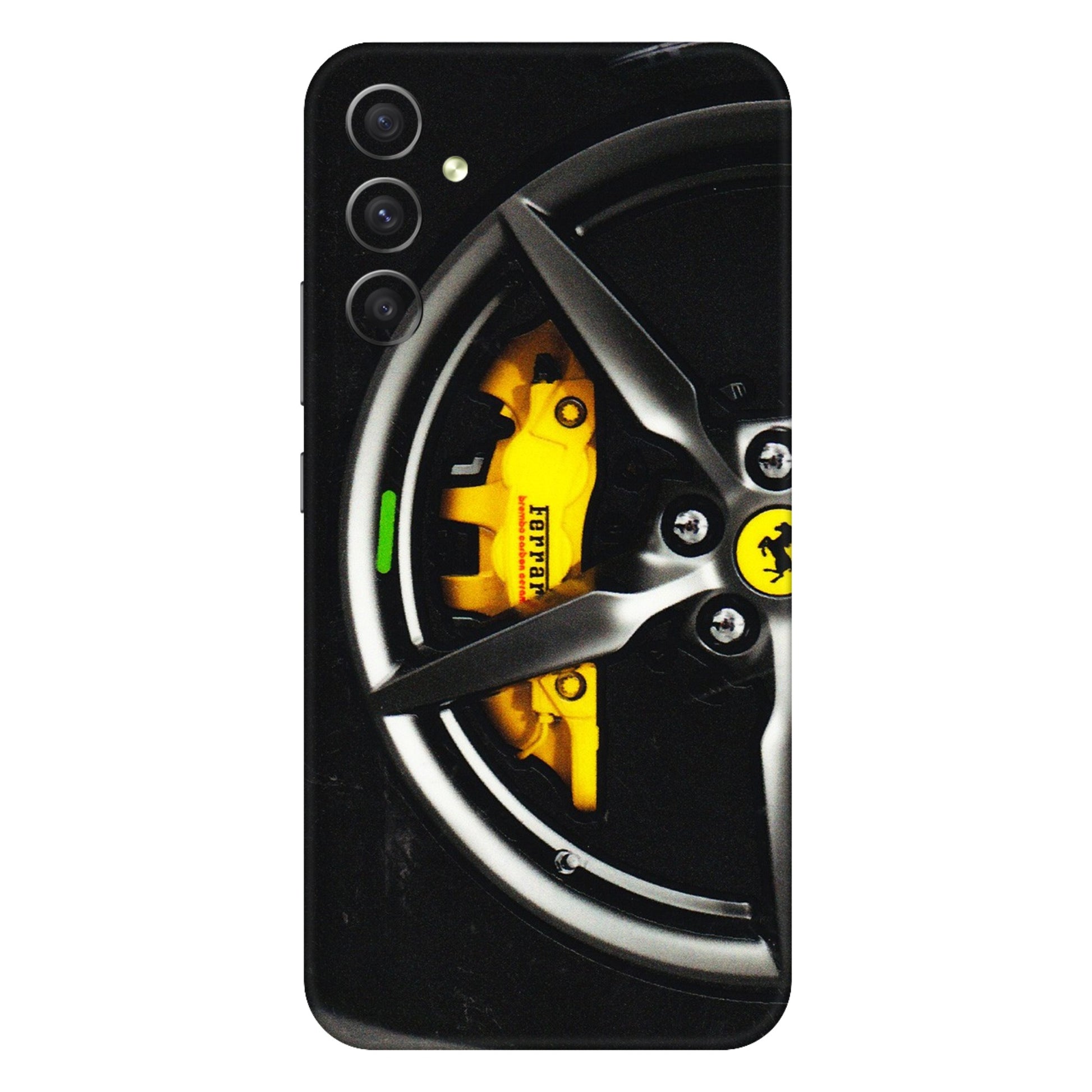 Samsung A/S Series Phone Skins (All Models) - Ferrari Wheel Alloy - 3D Embossed Finish (L-173) Samsung Galaxy A34 (5G)