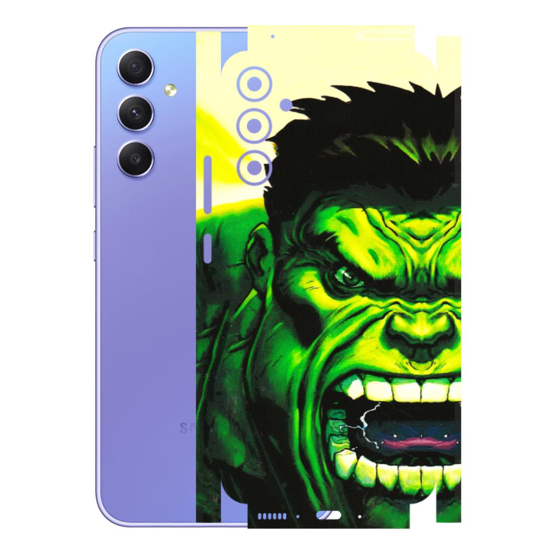 Samsung A/S Series Phone Skins (All Models) - Hulk - 3D Embossed Finish (L-180) Samsung Galaxy A34 (5G)
