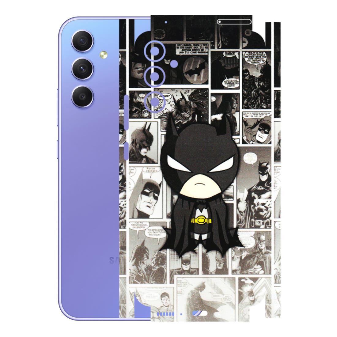 Samsung A/S Series Phone Skins (All Models) - Toon Batman - 3D Embossed Finish (L-182) Samsung Galaxy A34 (5G)