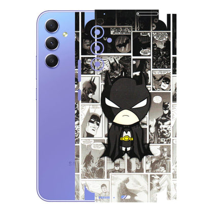 Samsung A/S Series Phone Skins (All Models) - Toon Batman - 3D Embossed Finish (L-182) Samsung Galaxy A34 (5G)