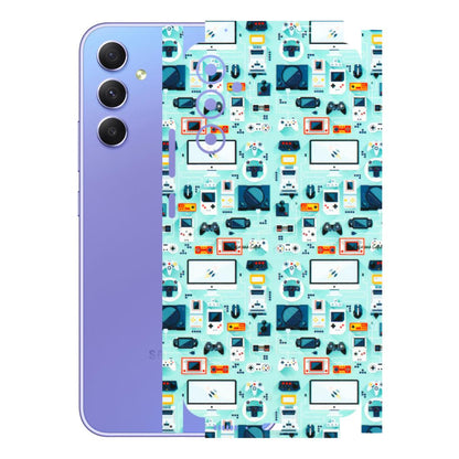 Samsung A/S Series Phone Skins (All Models) - Gadgets Doodle - 3D Embossed Finish (L-184) Samsung Galaxy A34 (5G)