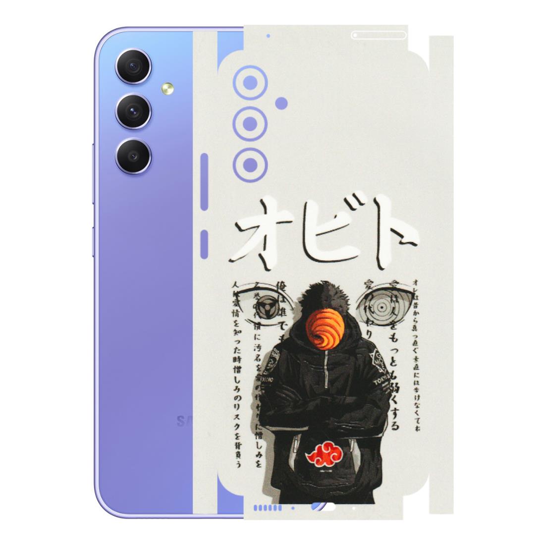 Samsung A/S Series Phone Skins (All Models) - Obito Anime Eye - 3D Embossed Finish (L-19) Samsung Galaxy A34 (5G)