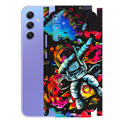 Samsung A/S Series Phone Skins (All Models) - Astronaut Dope - 3D Embossed Finish (L-191) Samsung Galaxy A34 (5G)
