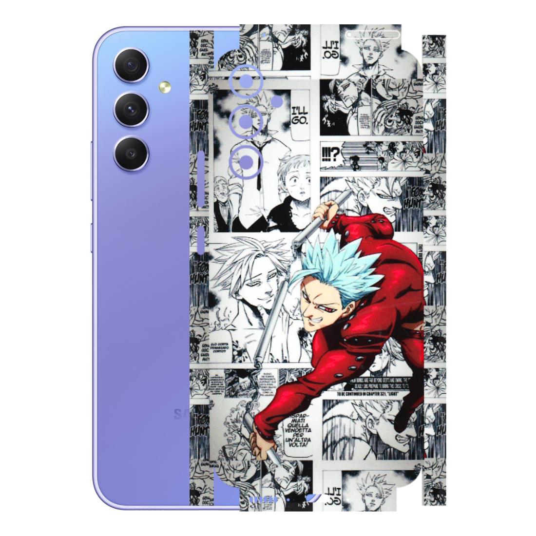 Samsung A/S Series Phone Skins (All Models) - Anime Comic - 3D Embossed Finish (L-192) Samsung Galaxy A34 (5G)