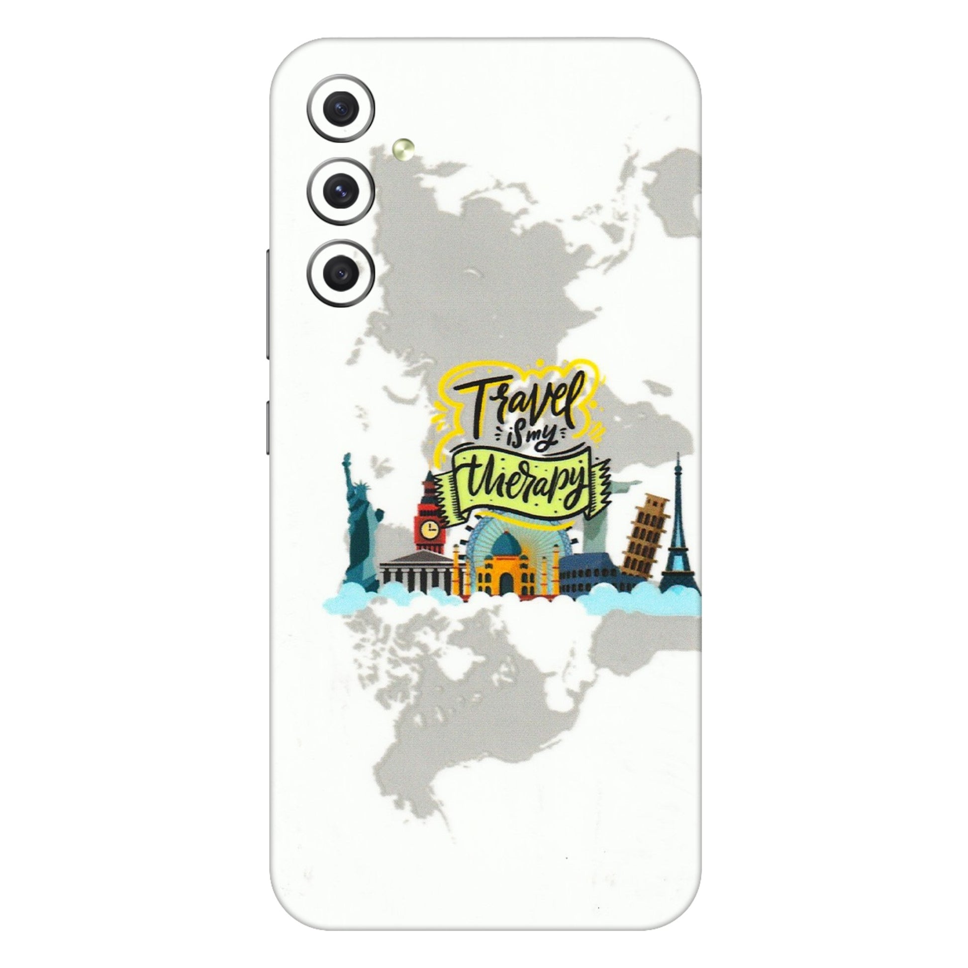 Samsung A/S Series Phone Skins (All Models) - Travel Therapy - 3D Embossed Finish (L-199) Samsung Galaxy A34 (5G)