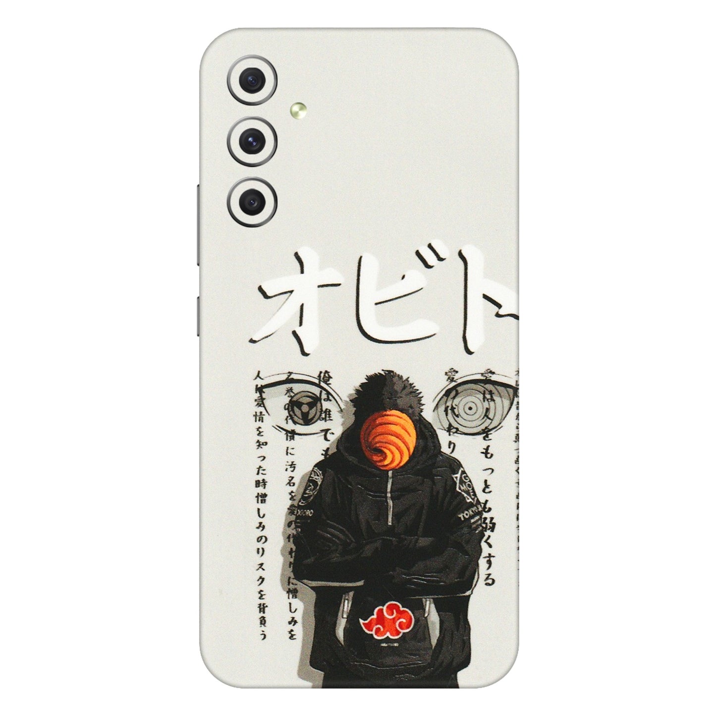 Samsung A/S Series Phone Skins (All Models) - Obito Anime Eye - 3D Embossed Finish (L-19) Samsung Galaxy A34 (5G)