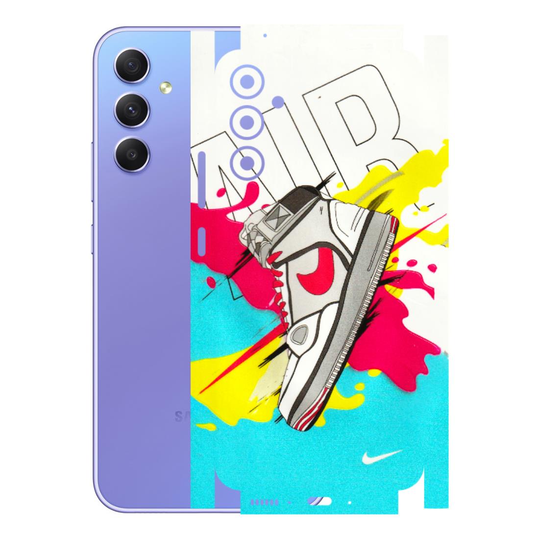 Samsung A/S Series Phone Skins (All Models) - Sneaker - 3D Embossed Finish (L-207) Samsung Galaxy A34 (5G)