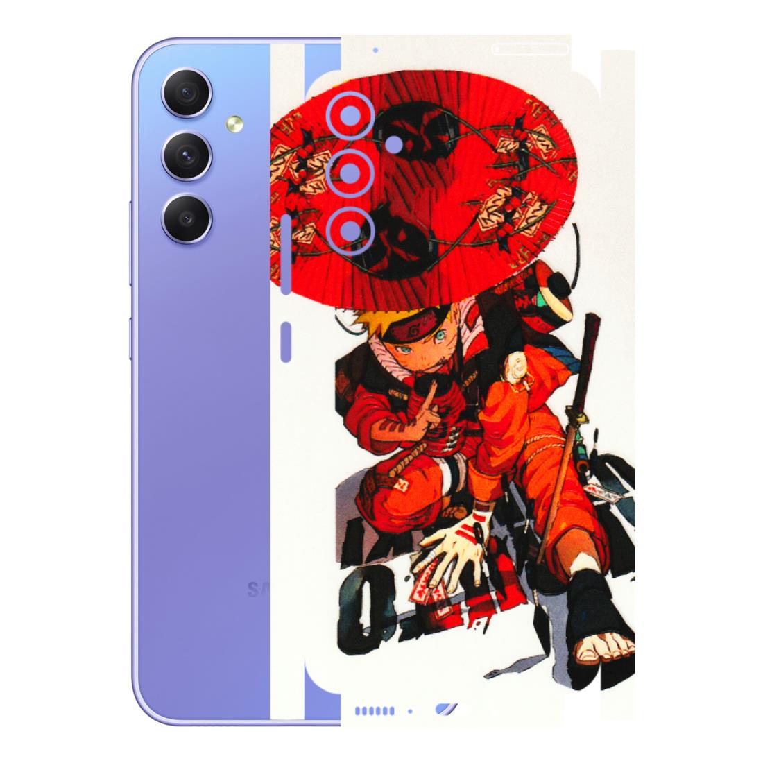 Samsung A/S Series Phone Skins (All Models) - Naruto - 3D Embossed Finish (L-208) Samsung Galaxy A34 (5G)