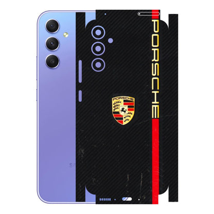 Samsung A/S Series Phone Skins (All Models) - Premium Porsche - 3D Embossed Finish (L-225) Samsung Galaxy A34 (5G)