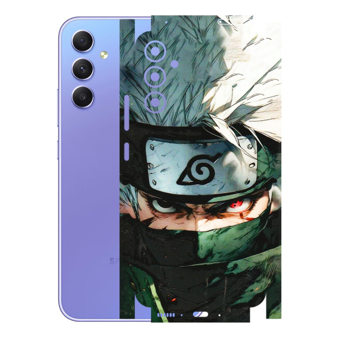 Samsung A/S Series Phone Skins (All Models) - Kakashi Red Eye Focus - 3D Embossed Finish (L-227) Samsung Galaxy A34 (5G)