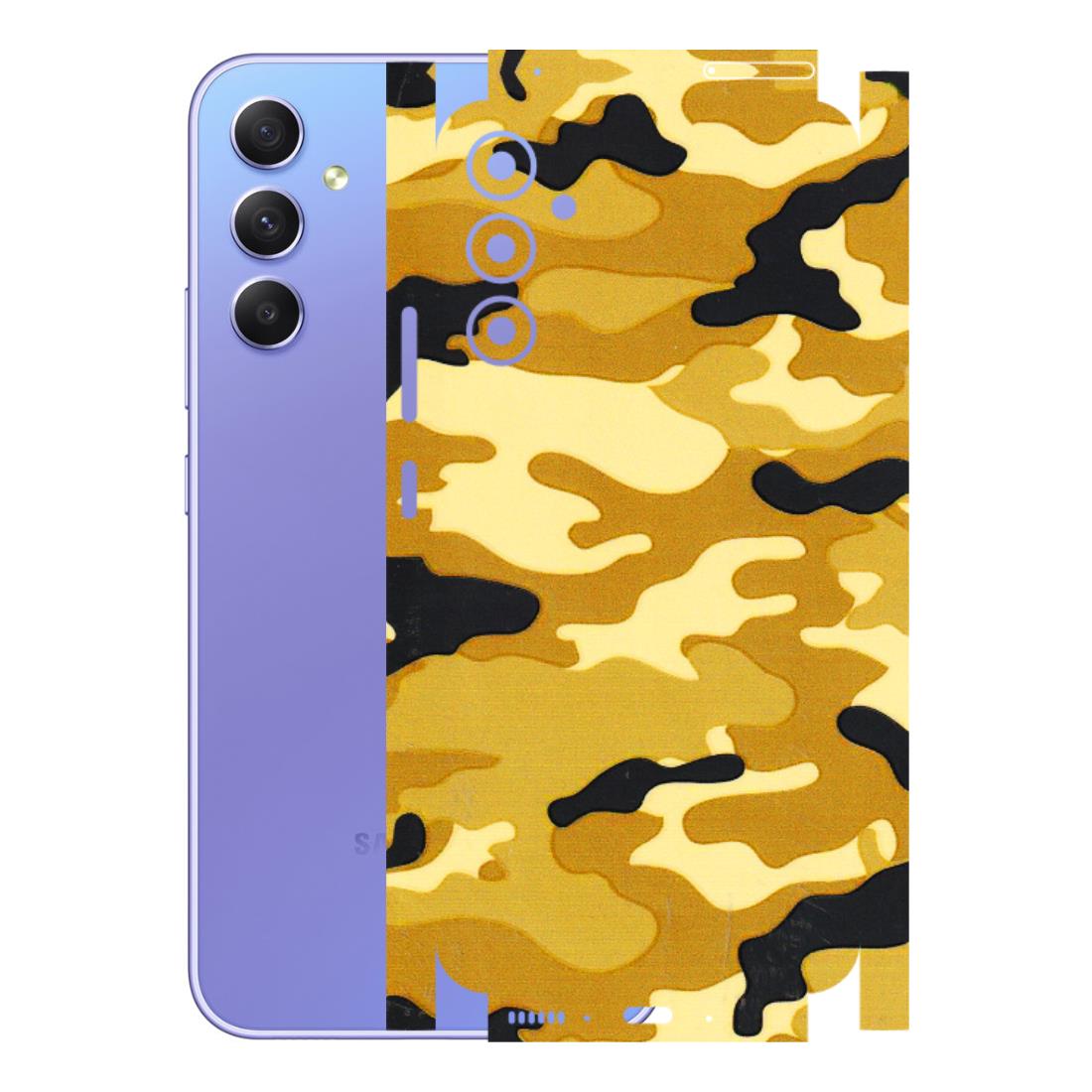 Samsung A/S Series Phone Skins (All Models) - Indian Camo - 3D Embossed Finish (L-228) Samsung Galaxy A34 (5G)