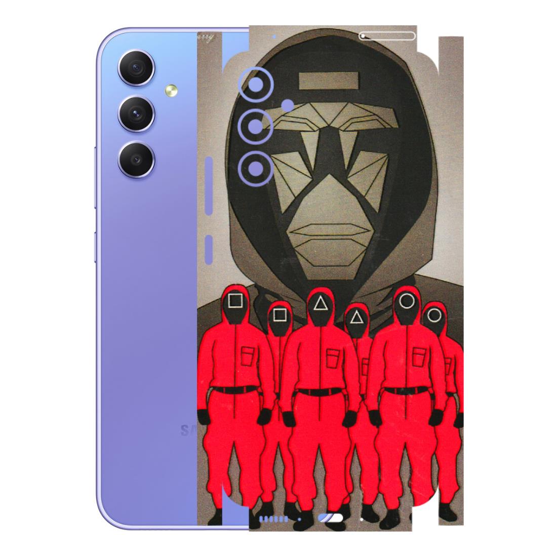 Samsung A/S Series Phone Skins (All Models) - Squid Game Hero - 3D Embossed Finish (L-245) Samsung Galaxy A34 (5G)