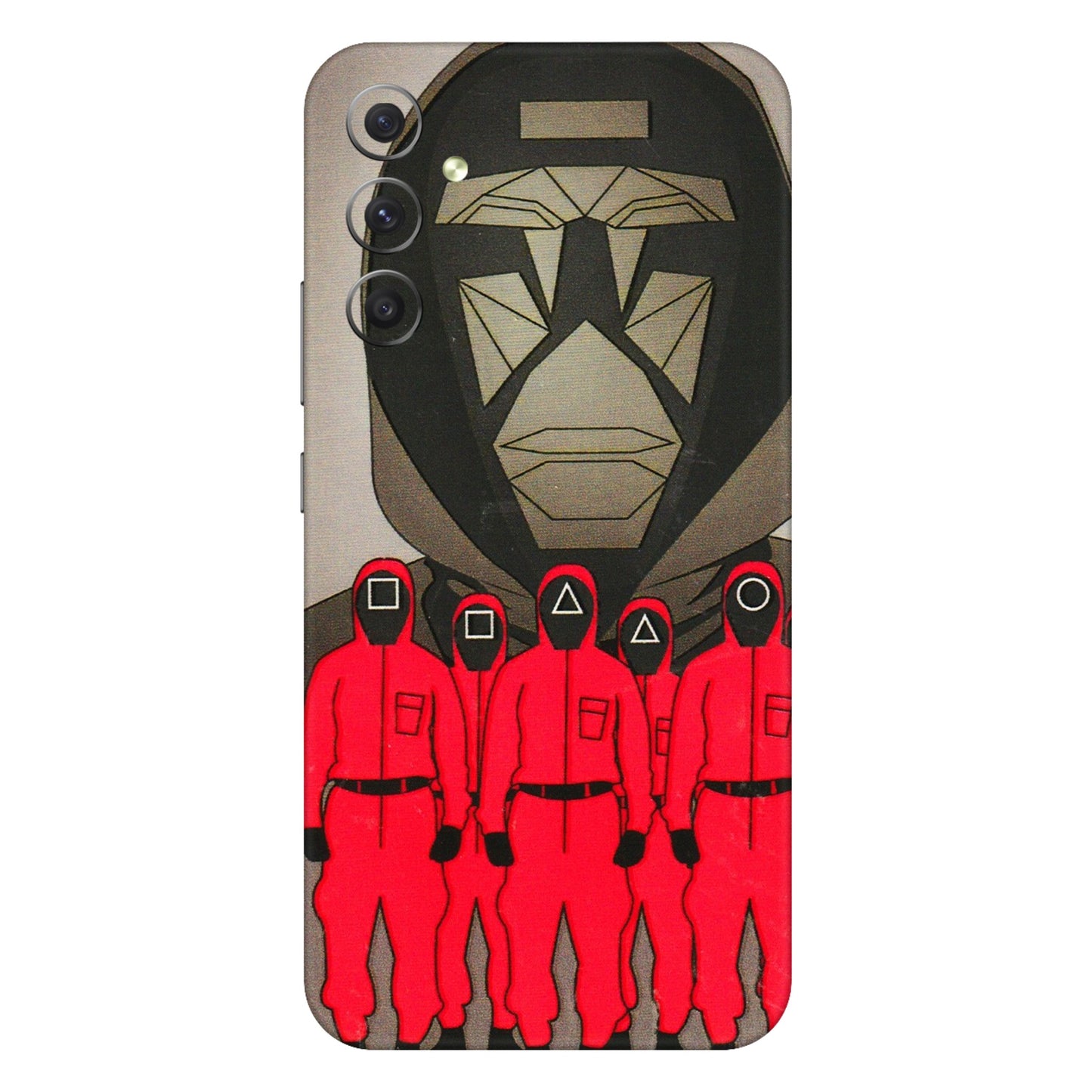 Samsung A/S Series Phone Skins (All Models) - Squid Game Hero - 3D Embossed Finish (L-245) Samsung Galaxy A34 (5G)