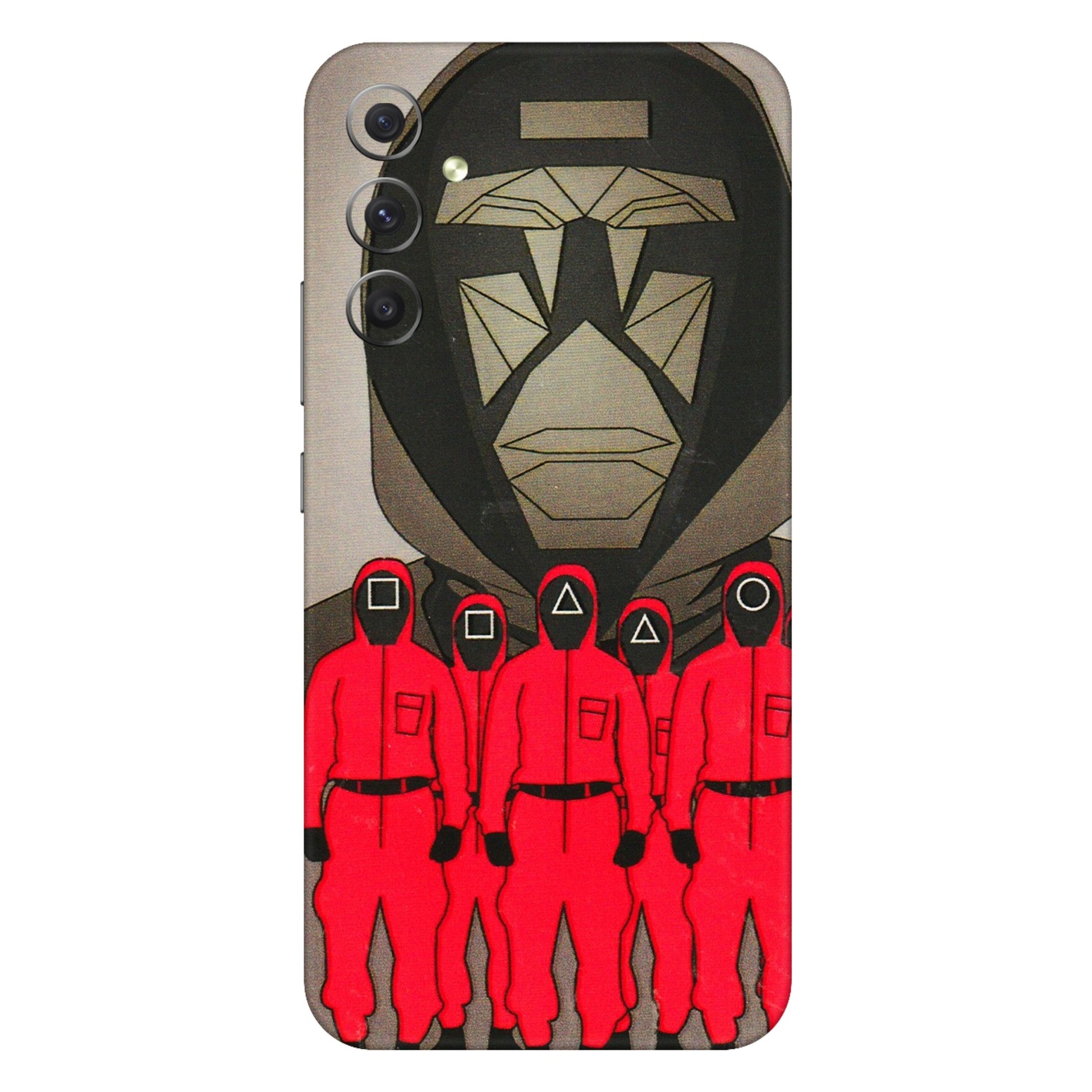 Samsung A/S Series Phone Skins (All Models) - Squid Game Hero - 3D Embossed Finish (L-245) Samsung Galaxy A34 (5G)