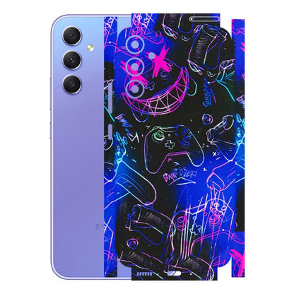 Samsung A/S Series Phone Skins (All Models) - Gamers Paradise - 3D Embossed Finish (L-258) Samsung Galaxy A34 (5G)