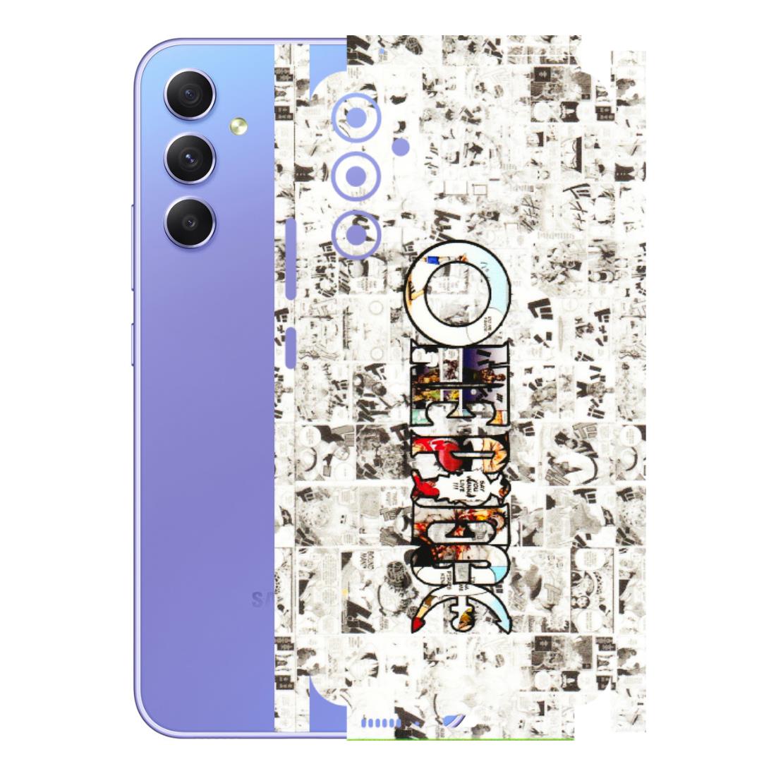 Samsung A/S Series Phone Skins (All Models) - One Piece Manga - 3D Embossed Finish (L-26) Samsung Galaxy A34 (5G)