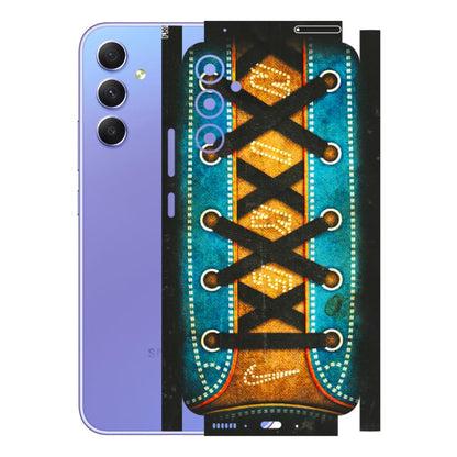 Samsung A/S Series Phone Skins (All Models) - Sneakers Lover Nike - 3D Embossed Finish (L-262) Samsung Galaxy A34 (5G)