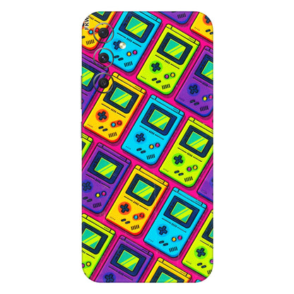 Samsung A/S Series Phone Skins (All Models) - Gameboy Colourful - 3D Embossed Finish (L-266) Samsung Galaxy A34 (5G)