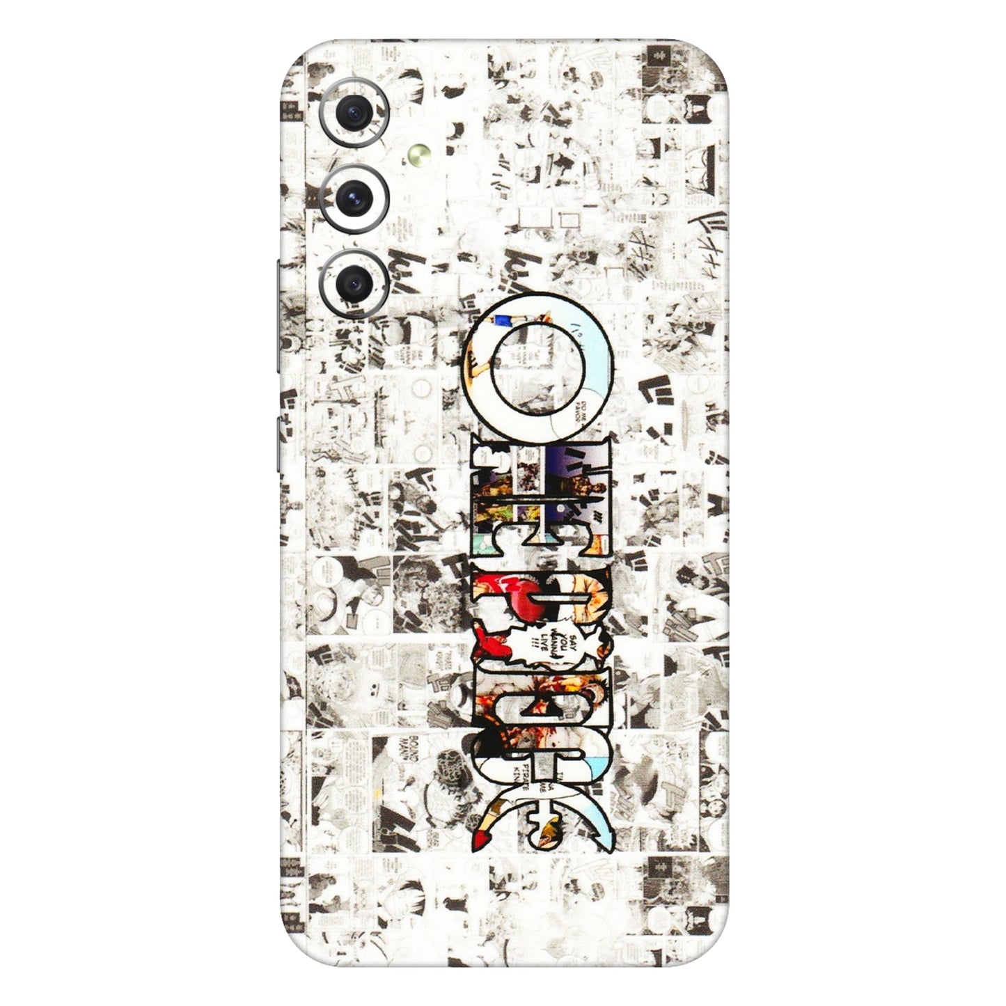 Samsung A/S Series Phone Skins (All Models) - One Piece Manga - 3D Embossed Finish (L-26) Samsung Galaxy A34 (5G)