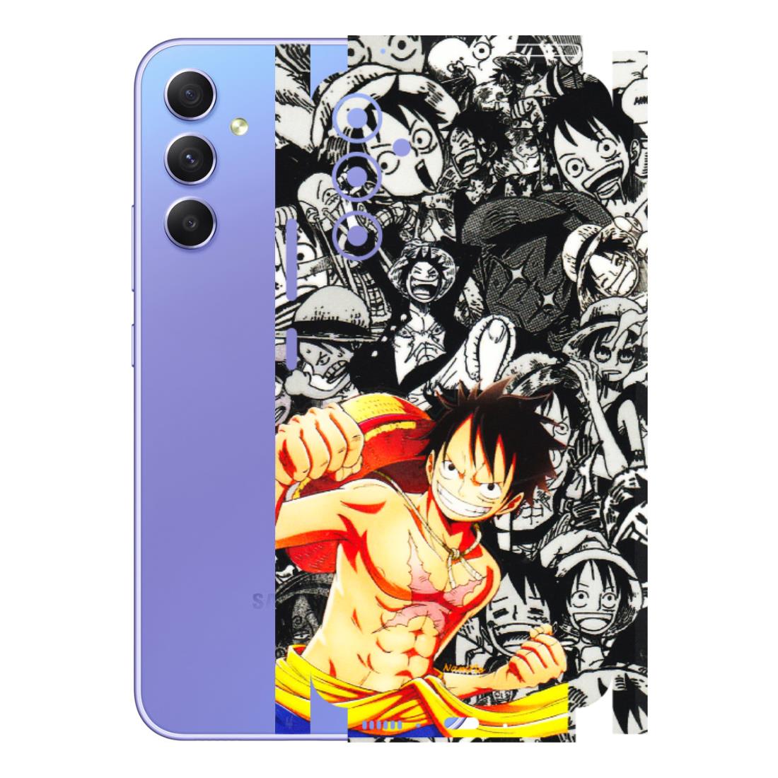 Samsung A/S Series Phone Skins (All Models) - Anime Comics Games Doodles - 3D Embossed Finish (L-27) Samsung Galaxy A34 (5G)