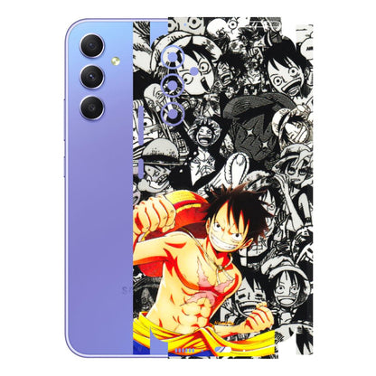 Samsung A/S Series Phone Skins (All Models) - Anime Comics Games Doodles - 3D Embossed Finish (L-27) Samsung Galaxy A34 (5G)