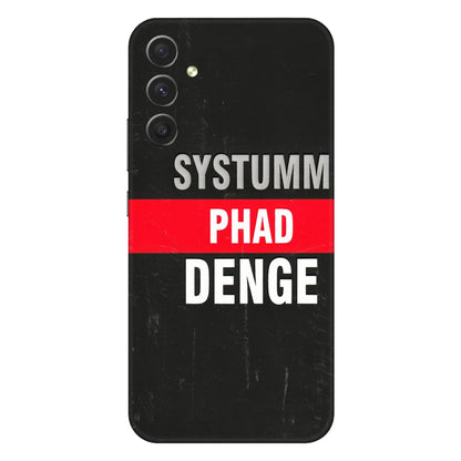 Samsung A/S Series Phone Skins (All Models) - Systumm Phad Denge - 3D Embossed Finish (L-278) Samsung Galaxy A34 (5G)