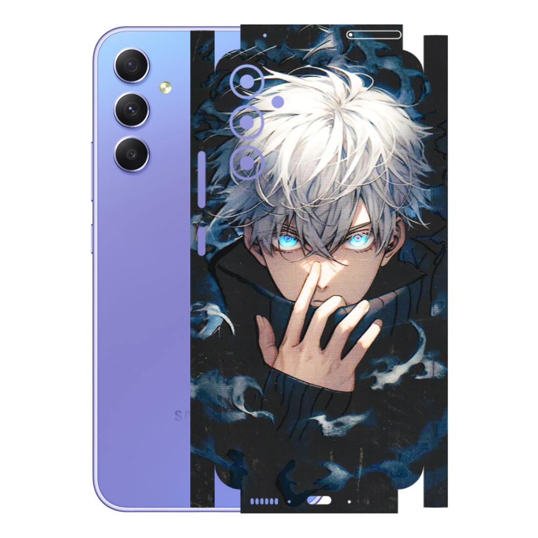 Samsung A/S Series Phone Skins (All Models) - New Jujutsu Kaisen Anime - 3D Embossed Finish (L-313) Samsung Galaxy A34 (5G)