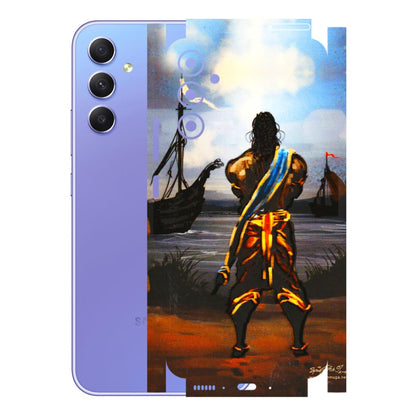 Samsung A/S Series Phone Skins (All Models) - Heavenly God Figure - 3D Embossed Finish (L-34) Samsung Galaxy A34 (5G)