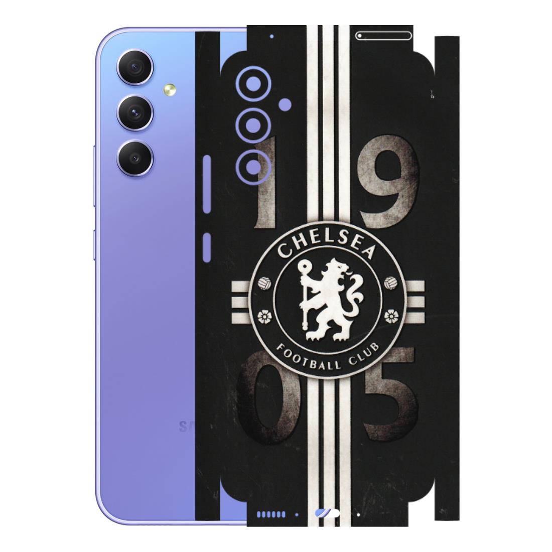 Samsung A/S Series Phone Skins (All Models) - Chelsea Fan Club - 3D Embossed Finish (L-36) Samsung Galaxy A34 (5G)