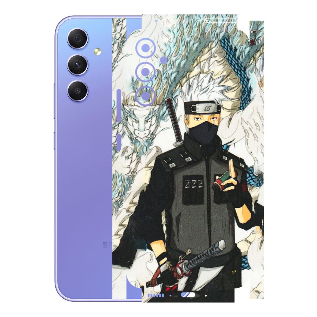 Samsung A/S Series Phone Skins (All Models) - Kakashi Hatake Naruto Anime - 3D Embossed Finish (L-46) Samsung Galaxy A34 (5G)