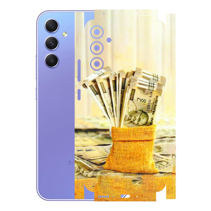Samsung A/S Series Phone Skins (All Models) - Show Me The Money - 3D Embossed Finish (L-52) Samsung Galaxy A34 (5G)