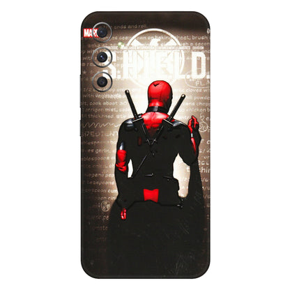 Samsung A/S Series Phone Skins (All Models) - Deadpool - 3D Embossed Finish (L-56) Samsung Galaxy A34 (5G)