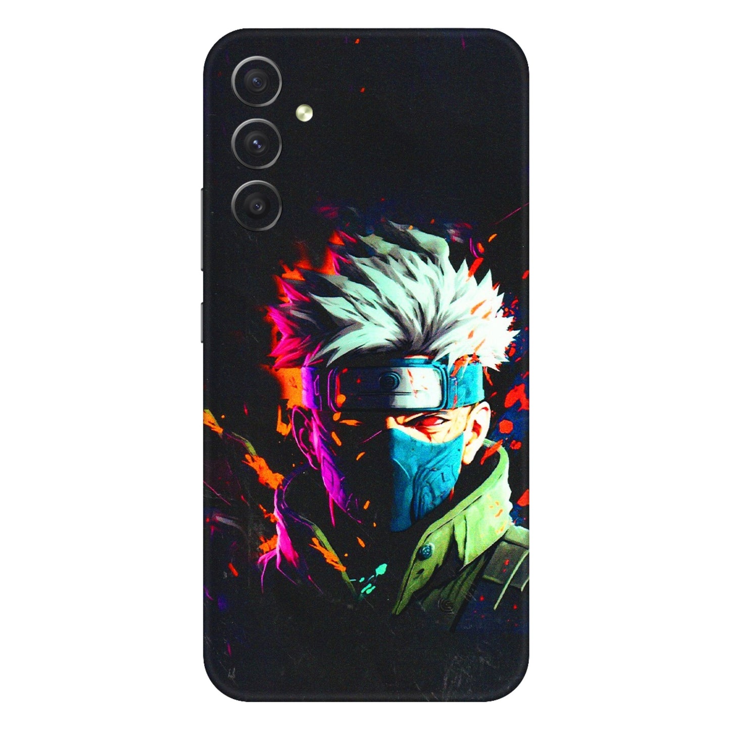 Samsung A/S Series Phone Skins (All Models) - Anime Cool Character - 3D Embossed Finish (L-59) Samsung Galaxy A34 (5G)