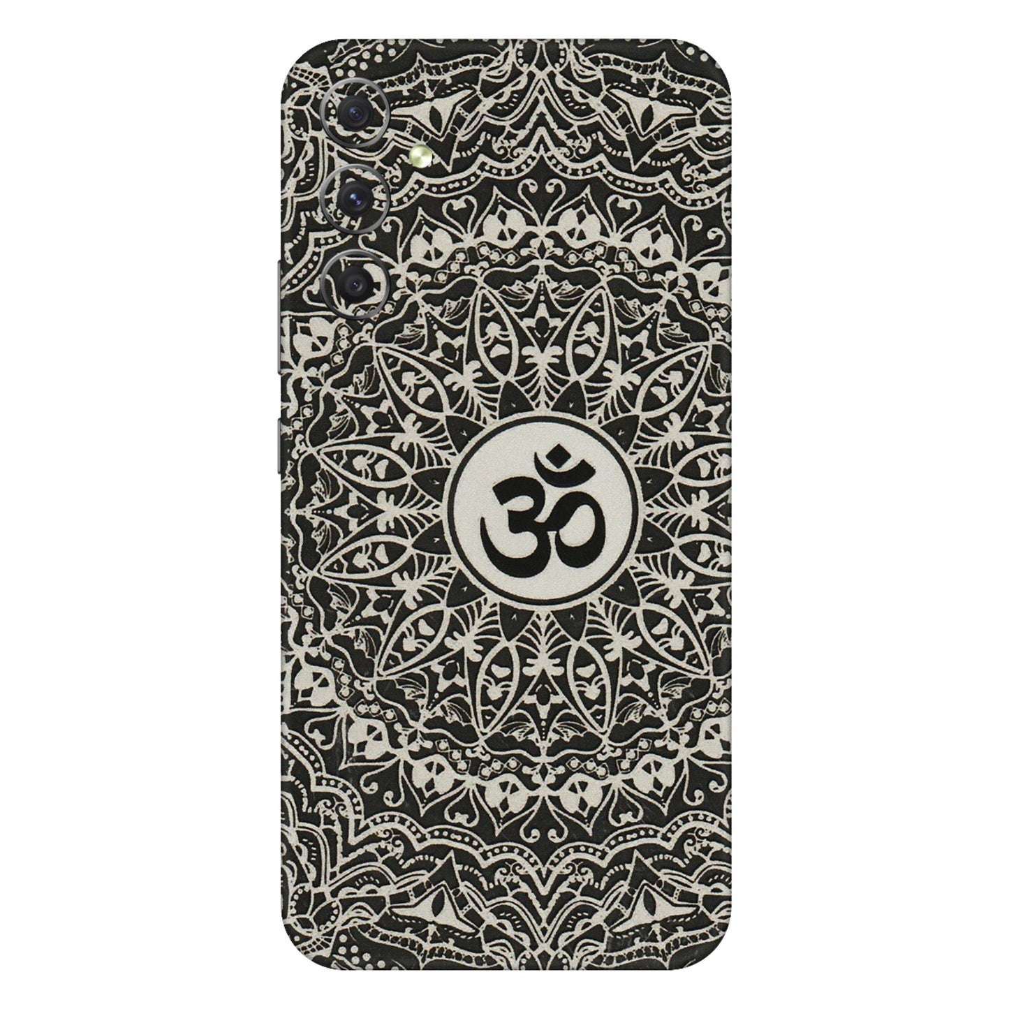 Samsung A/S Series Phone Skins (All Models) - Aum Elegant Mandala - 3D Embossed Finish (L-62) Samsung Galaxy A34 (5G)