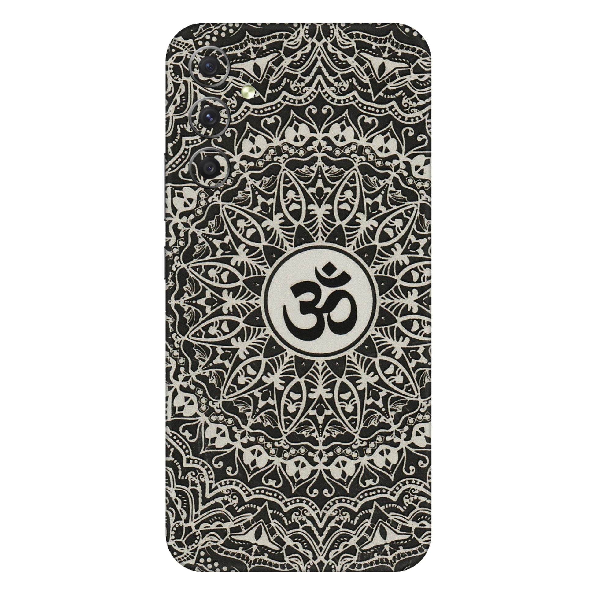 Samsung A/S Series Phone Skins (All Models) - Aum Elegant Mandala - 3D Embossed Finish (L-62) Samsung Galaxy A34 (5G)