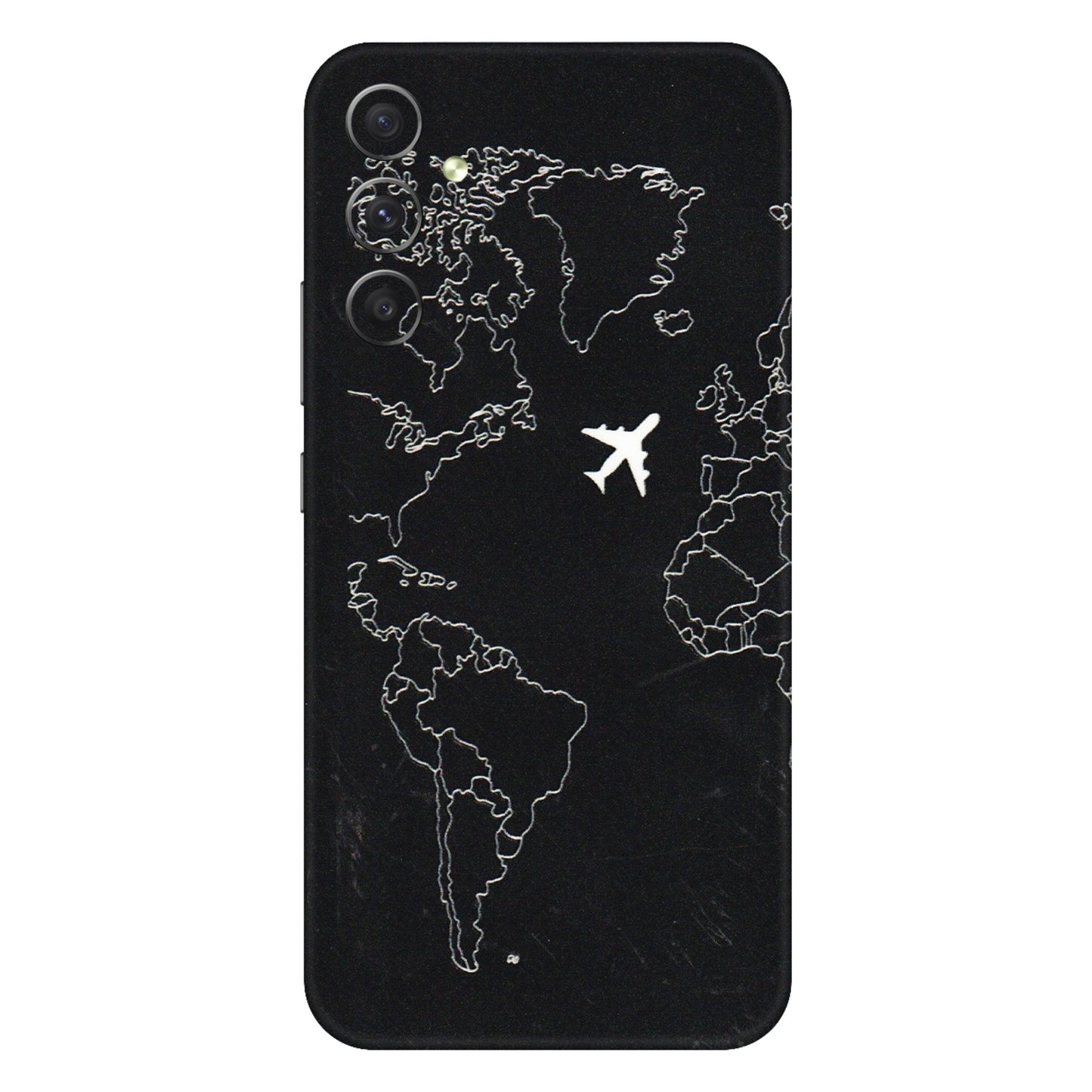 Samsung A/S Series Phone Skins (All Models) - Never Ending Travel - 3D Embossed Finish (L-79) Samsung Galaxy A34 (5G)