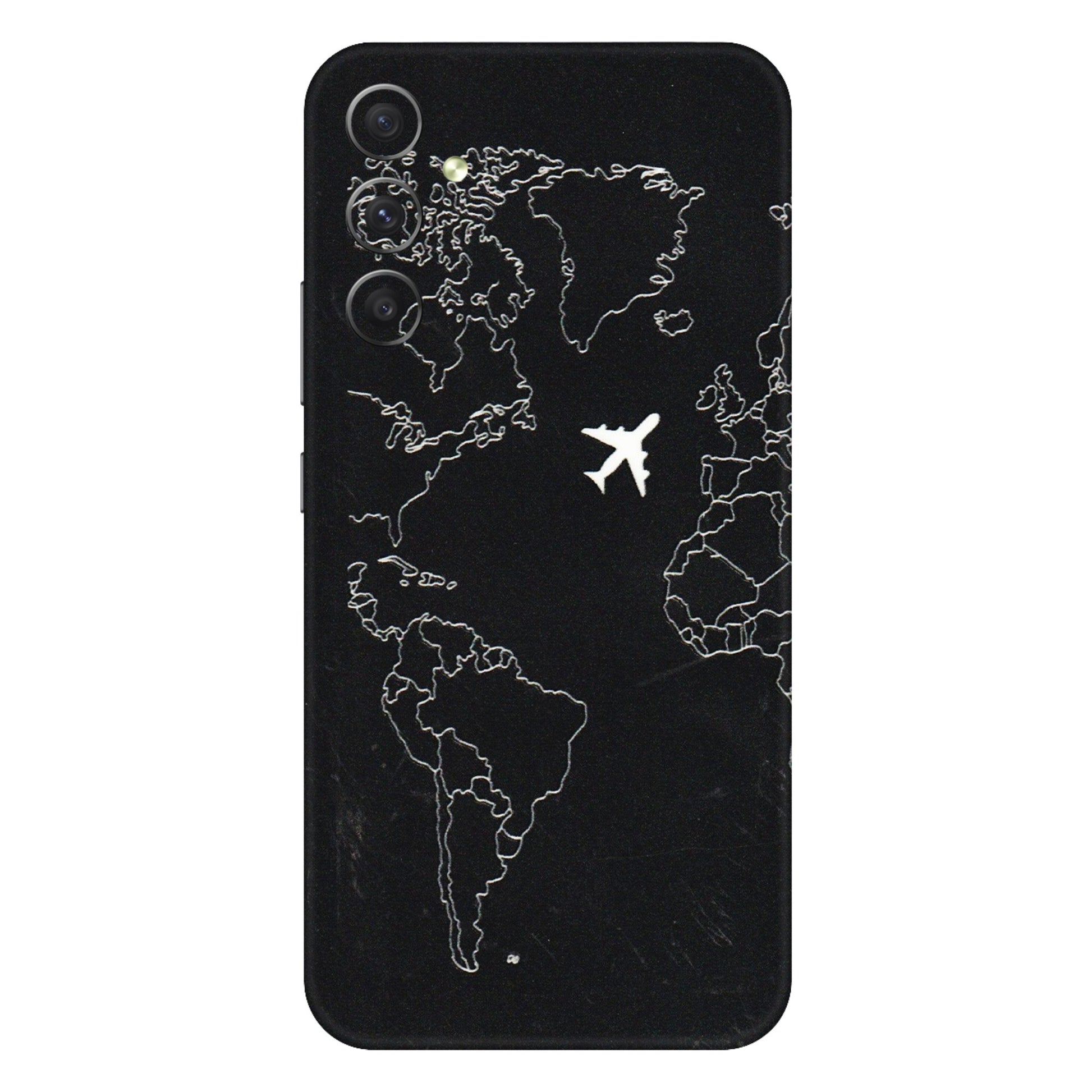 Samsung A/S Series Phone Skins (All Models) - Never Ending Travel - 3D Embossed Finish (L-79) Samsung Galaxy A34 (5G)