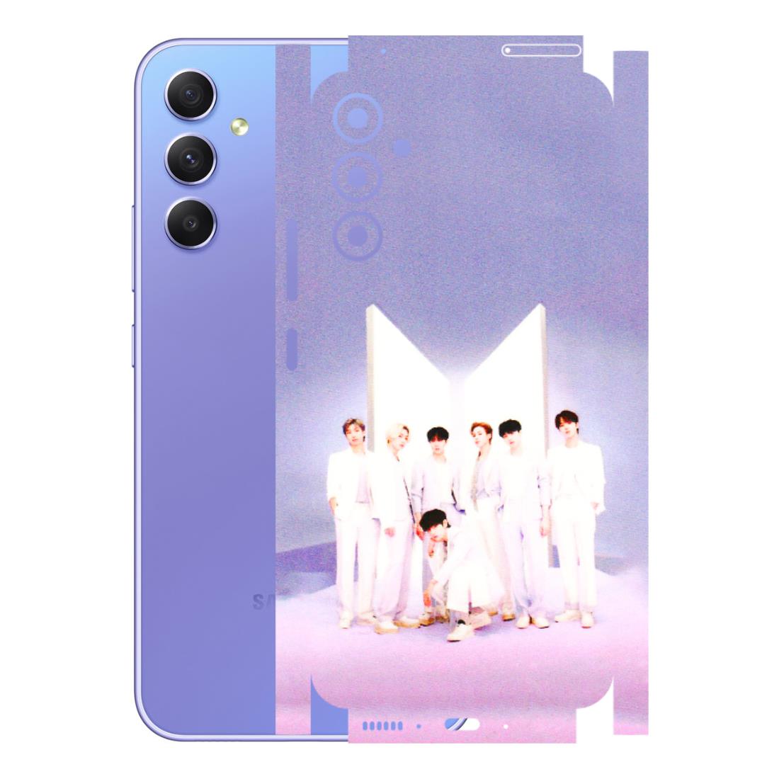 Samsung A/S Series Phone Skins (All Models) - BTS - 3D Embossed Finish (L-94) Samsung Galaxy A34 (5G)
