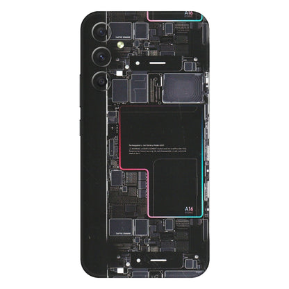 Samsung A/S Series Phone Skins (All Models) - Motherboard Circuit Layout - Matte Finish (M-117) Samsung Galaxy A34 (5G)