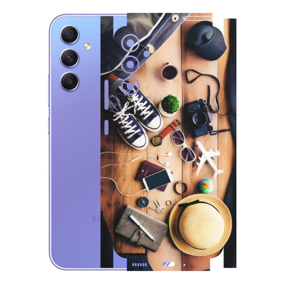 Samsung A/S Series Phone Skins (All Models) - Travel Wanderlust - Matte Finish (M-133) Samsung Galaxy A34 (5G)