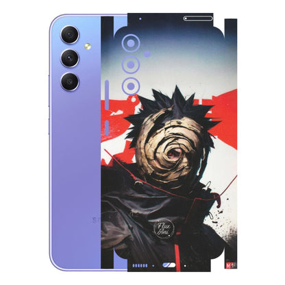 Samsung A/S Series Phone Skins (All Models) - Obito Uchiha Cool Anime - Matte Finish (M-134) Samsung Galaxy A34 (5G)
