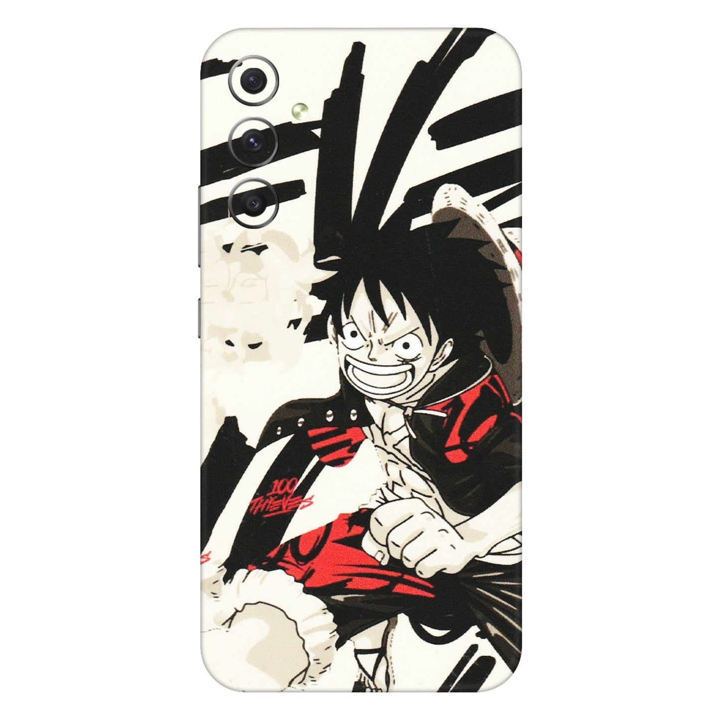 Samsung A/S Series Phone Skins (All Models) - Monkey D.Luffy Manga Anime - Matte Finish (M-145) Samsung Galaxy A34 (5G)