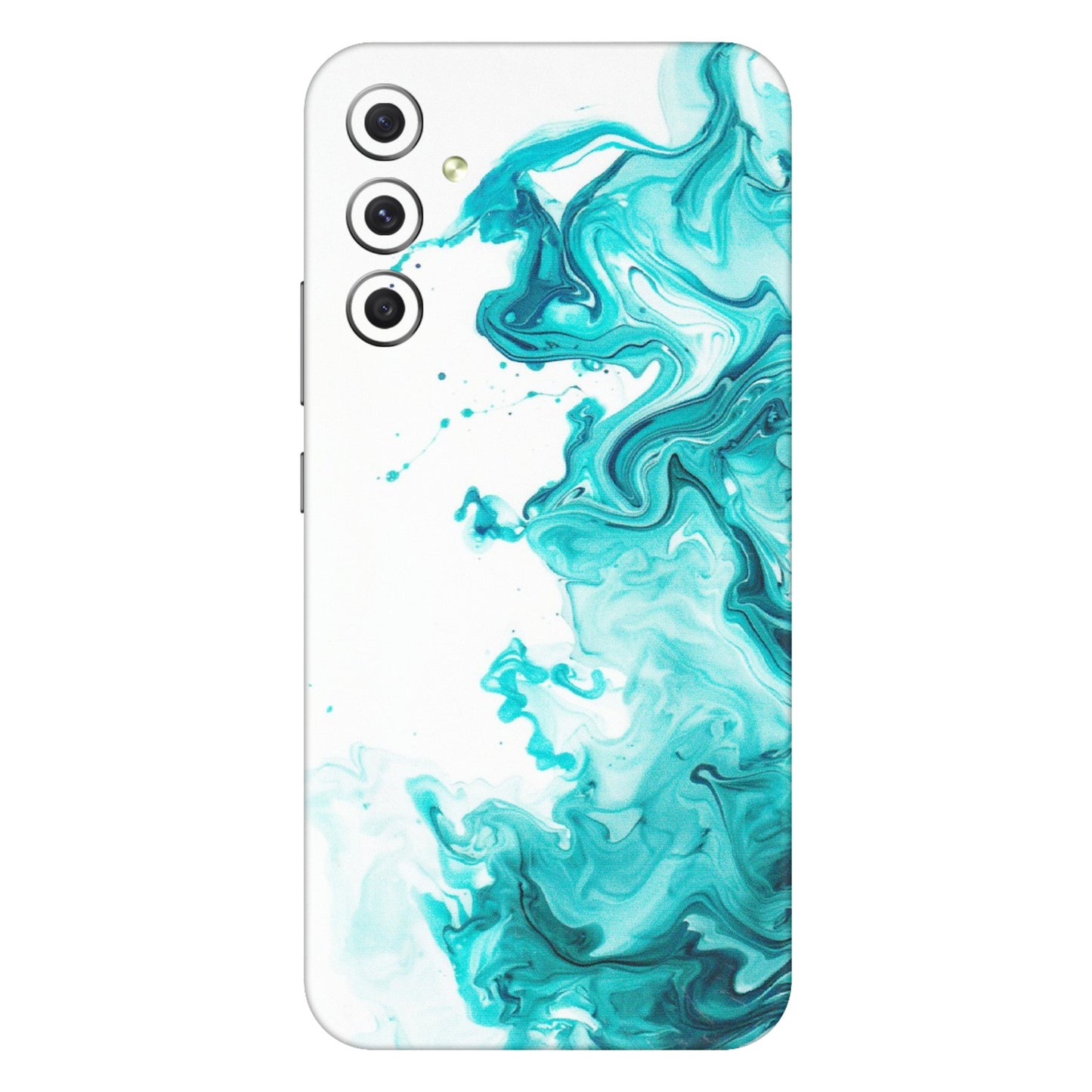 Samsung A/S Series Phone Skins (All Models) - Sky Blue Abstract Colour - Matte Finish (M-146) Samsung Galaxy A34 (5G)