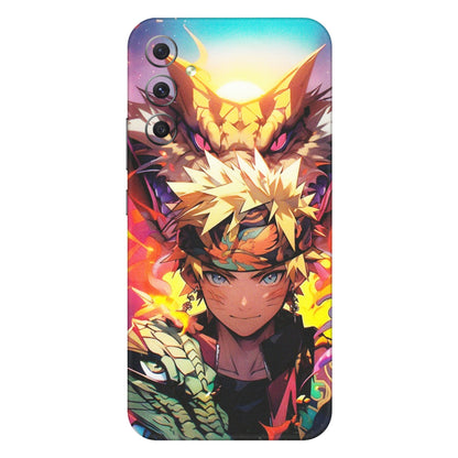 Samsung A/S Series Phone Skins (All Models) - Angry Naruto Anime - Matte Finish (M-148) Samsung Galaxy A34 (5G)